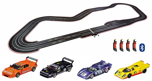 Carrera Digital 132, Maßstab 1:24, Authentische Rennstrecke mit realistischen Fahrzeugen, Ghost- und Safetycar-Funktionen, Individuelle Einstellungen für Geschwindigkeit und Bremswirkung von Carrera