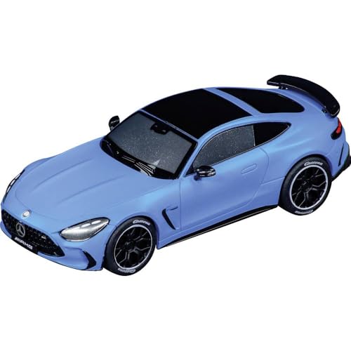 Carrera - 20064252 GO!!! Mercedes-AMG GT 63 - Hyperblue magno | Maßstab 1:43 Slotcar | Kompatibel mit GO!!!, GO!!! Plus & Battery Operated | Authentische Details für Kinder & Erwachsenen von Carrera