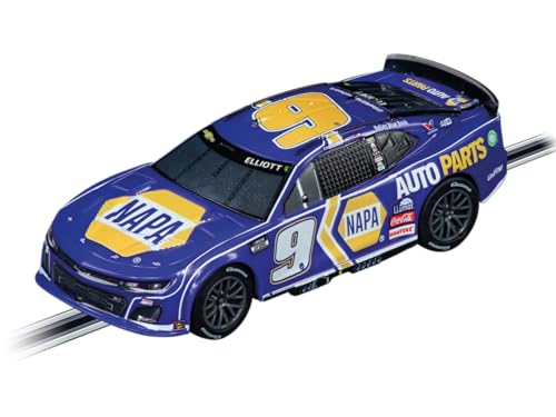 Carrera - 20064267 GO NASCAR Camaro ZL1 Hendrick Motorsports, Chase Elliott No.9 | Maßstab 1:43 Slotcar | Kompatibel mit GO, GO Plus & Battery Operated | Authentische Details von Carrera