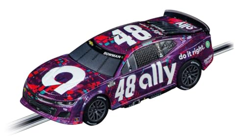 Carrera - 20064268 GO NASCAR Camaro NextGen ZL1 Hendrick Motorsports, Alex Bowman, No.48 | Maßstab 1:43 Slotcar | Kompatibel mit GO, GO Plus & Battery | Authentisch für Kinder & Erwachsenen von Carrera