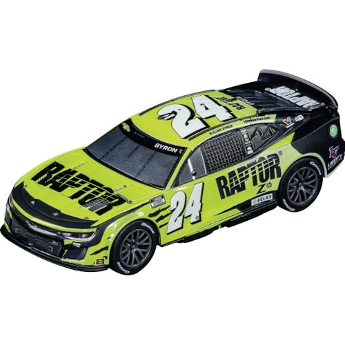 Carrera - 20064272 GO NASCAR Camaro NextGen ZL1 Hendrick Motorsports, William Byron, No.24 | Maßstab 1:43 Slotcar | Kompatibel mit GO, GO Plus & Battery | Authentisches Design von Carrera