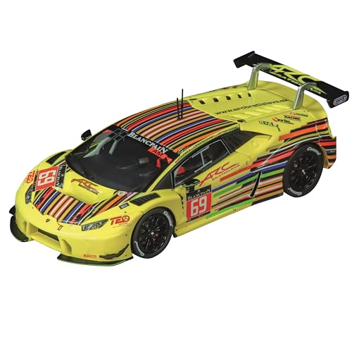 Carrera 27749 Lamborghini Huracán GT3 ARC Bratislava No.69 24H Spa 2016 Maßstab 1:32 Analog Slot Car Rennfahrzeug Evolution Slot Car Rennstrecken von Carrera