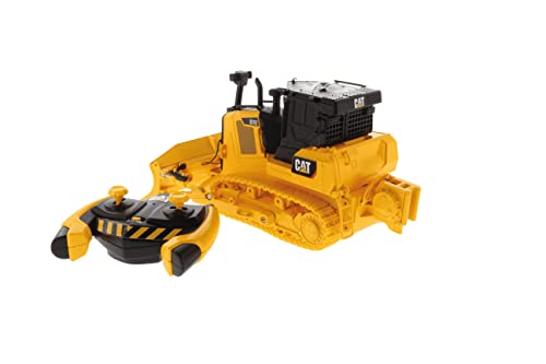 Carrera - 37023002 - CAT D7E Bulldozer (B/O) I 1:35 Ferngesteuerter Bagger I Perfekt für kleine Baumeister I Hohe Detailtreue I Original Lizenz I Robuste Bauweise für langes spielen von Carrera