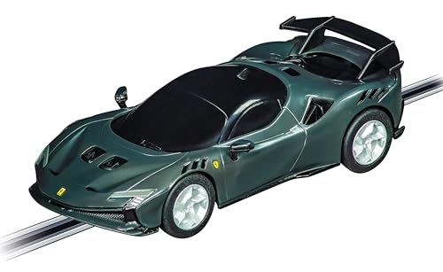 Carrera 64251 Ferrari SF-90 XX Stradale - Grigio Scuro 1:43 Analog Slot Car Racing Vehicle GO!!! Slot Car Toy Race Track Sets von Carrera