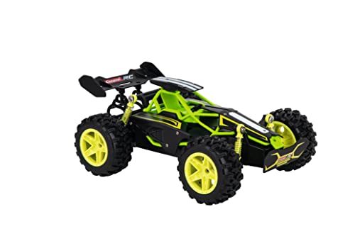 Carrera 370200001 Lime 1:18 RC Einsteiger Modellauto Elektro Buggy Modellbau, Mehrfarbig von Carrera