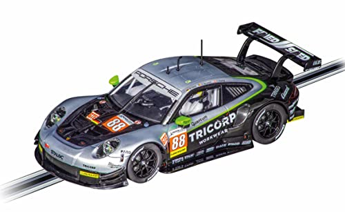 Carrera DIGITAL 124 Porsche 911 RSR Proton Competition No.88 | Slotcar Ready to Race | Perfekt für Männer, Kinder & Erwachsene | Original Porsche-Lizenz | Beeindruckende Lichtfunktionen von Carrera