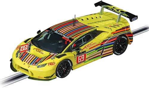 Carrera - 20031080 - DIGITAL 132 I Lamborghini Huracán GT3 ARC Bratislava No69 24H Spa 2016 I Slowakisch Polnisches Kraftwerk I Realistisches Rennerlebnis I Slotcar im Maßstab 1:32 von Carrera