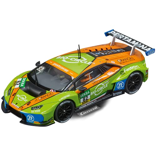 Carrera Digital 132 I Lamborghini Huracán GT3 Grasser Racing Team No.82 I Auto für Rennbahn | Rennbahnen und lizensierte Slotcars | bis zu 6 Spieler | Für Jungs & Mädchen ab 8 Jahren & Erwachsene von Carrera