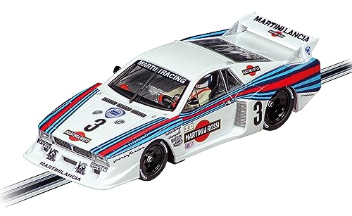 Carrera - 20031065 - DIGITAL 132 I Lancia Beta Montecarlo Turbo Lancia Martini Racing No3 Daytona 1981 I Fahren Sie eine Legende des Rennsports I Mit Original Lancia Lizenz I Slotcar im Maßstab 1:32 von Carrera