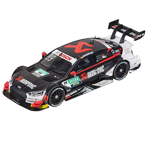 Carrera EVOLUTION I Audi RS 5 DTM M.Rockenfeller No.99 I Auto für Rennbahn | Rennbahnen und lizensierte Slotcars | bis zu 2 Spieler | Für Jungs & Mädchen ab 8 Jahren & Erwachsene von Carrera