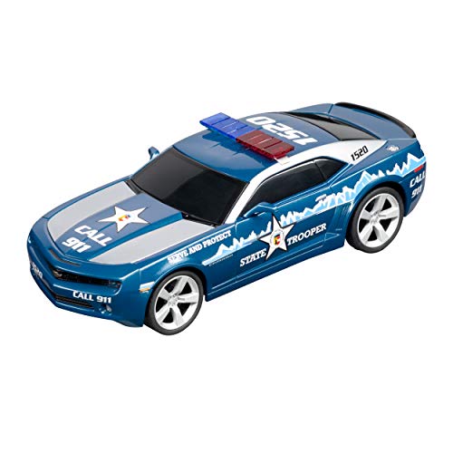 Carrera EVOLUTION I Chevrolet Camaro State Trooper I Auto für Rennbahn | Rennbahnen und lizensierte Slotcars | bis zu 2 Spieler | Für Jungs & Mädchen ab 8 Jahren & Erwachsene von Carrera