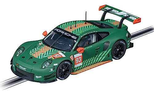 Carrera Evolution - 20027742 I Porsche 911 RSR Proton Competition No93 I Maßstab 1:32 I Slotcar Racing mit Front& Rücklichtern I Ideal für RennsportILiebhaber Filmfans Kinder ab 8 & Erwachsene von Carrera Evolution