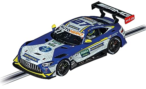 Carrera Evolution - 20027736 I Ready to Race Autorennbahn Slotcar: Mercedes I AMG GT3 Evo Team Winward D Schumacher No 27 D2022 I Ein Racing Erlebnis für Sammler Jungen Mädchen und die Familie von Carrera