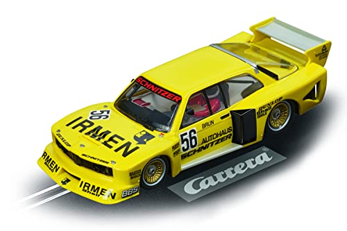 Carrera Evolution I BMW 320 Turbo Flachbau Team Schnitzer No.56 I Auto für Rennbahn | Rennbahnen und lizensierte Slotcars | bis zu 2 Spieler | Für Jungs & Mädchen ab 8 Jahren & Erwachsene von Carrera