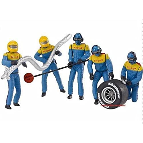 Carrera - 20021132 - Carrera 20021132 Figurensatz Mechaniker Fahrzeug, Blau von Carrera