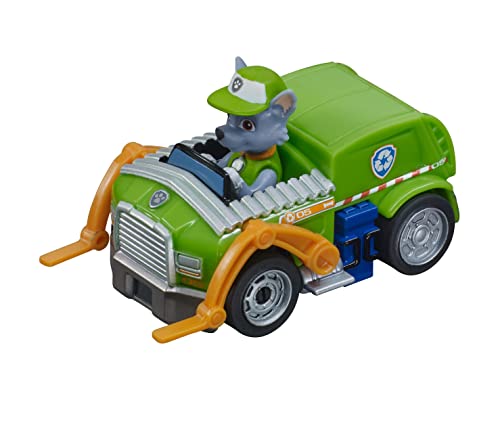 Carrera First PAW Patrol - Rocky Rennauto I Maßstab 1:50 I Rennauto Rennbahn First I Für Kinder ab 3 Jahren & Erwachsene von Carrera