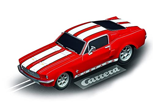 Carrera - 20064120 - Carrera GO!!! Ford Mustang '67 - Racing Red I Rennbahnen und lizensierte Slotcars | bis zu 2 Spieler | Für Jungs und Mädchen ab 6 Jahren & Erwachsene von Carrera