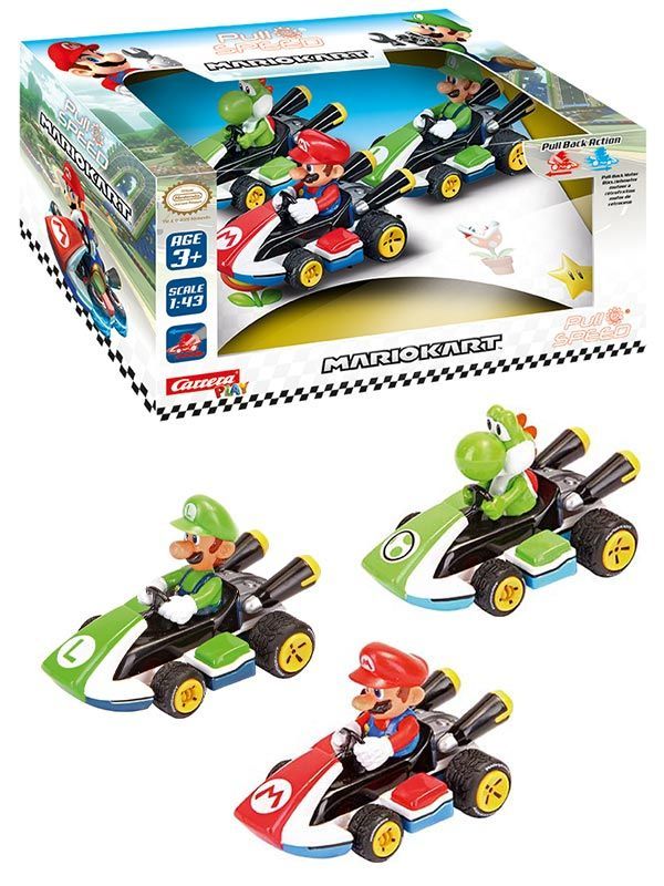 Carrera P& S Mario Kart 8 3er-Pack von Carrera