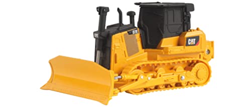 Carrera - 37026002 - CAT D7E Bulldozer I 1:64 Ferngesteuertes Baustellenfahrzeug I Perfekt für kleine Baumeister I Inkl bewegliche Teile I Bis zu 30 min Fahrzeit I Hohe Detailtreue I Original Lizenz von Carrera