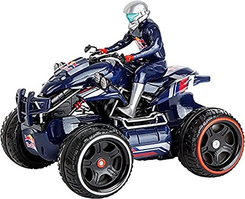 Carrera RC Red Bull Quad I Amphibious Quadbike I Ferngesteurtes RC Quad im Red Bull Design I für Kinder und Erwachsene ab 14 Jahren I Mit wiederaufladbarer Batterie I Im Wasser und an Land Gas geben von Carrera