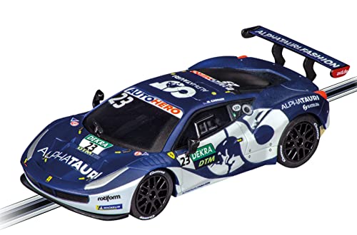 Carrera GO!!! Ferrari 488 GT3 AlphaTauri AF Corse No.23 I Rennbahnen und lizensierte Slotcars | bis zu 2 Spieler | Für Jungs und Mädchen ab 6 Jahren & Erwachsene von Carrera