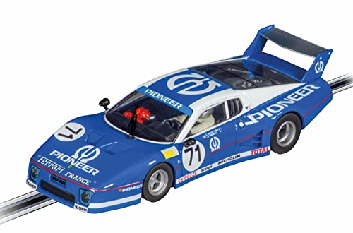 Carrera DIGITAL 132 Ferrari 512 BB LM "C.Pozzi, No.71" Auto für Autorennbahn Set für Erwachsene & Kinder ab 8 Jahren I Rennstrecken und lizenzierte Slotcars für drinnen I bis zu 6 Spieler von Carrera