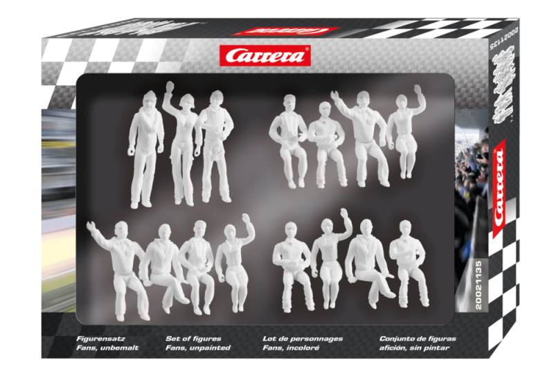 Figurensatz Fans  unbemalt von Carrera