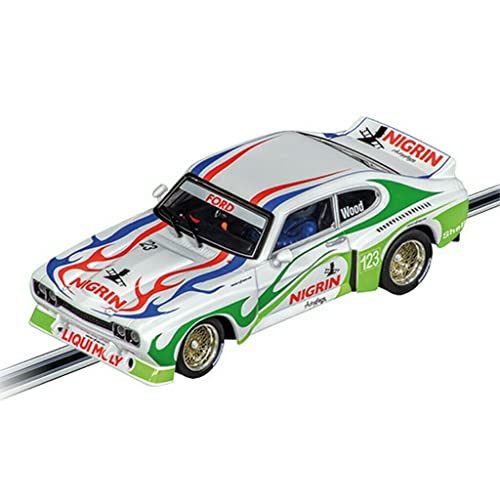 Carrera DIGITAL 132 Ford Capri RS 3100 "R.Wood, No.123" Auto für Autorennbahn Set für Erwachsene & Kinder ab 8 Jahren I Rennstrecken und lizenzierte Slotcars für drinnen I bis zu 6 Spieler von Carrera