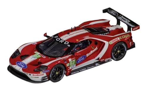 Carrera - 20031023 - DIGITAL 132 I Ford GT Race Car No.67 I Hochwertige lizenzierte Ford-Nachbildung mit Front- Rück- & Bremslichtern I Einfacher Betrieb auf der Heim-Slot-Rennbahn I Maßstab 1:32 von Carrera