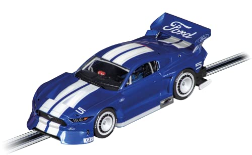 Carrera - 20031082 - Carrera Digital 132 I Ford Mustang GTY No.5 I Klassisches Kultauto für Rennsportfans I Slotcar im Maßstab 1:32 I Authentisch Leuchtende Front- Rück- und Bremslichter von Carrera