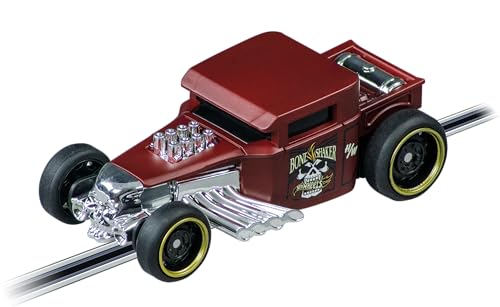 Carrera - 20064222 - Carrera GO Bone Shaker Slotcar I Maßstab 1:43 I Offiziell von Hot Wheels I Ideal für Jugen & Mädchen ab 6 Jahren & Rennbegeisterte I Perfekt für Autorennbahn & spektakuläre Stunts von Carrera