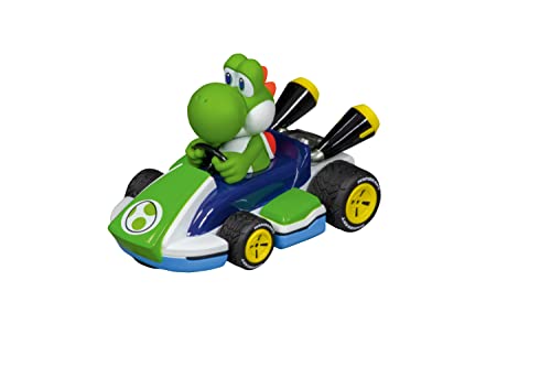 Carrera DIGITAL 132Mario Kart ™ - Yoshi Auto für Autorennbahn Set für Erwachsene & Kinder ab 8 Jahren I Rennstrecken und lizenzierte Slotcars für drinnen I bis zu 6 Spieler von Carrera