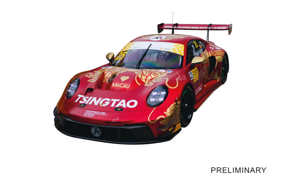 Porsche 911 GT3 R "Absolute Racing  No.25"  Macao GP 2024 von Carrera