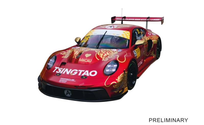 Porsche 911 GT3 R "Absolute Racing  No.25"  Macao GP 2024 von Carrera