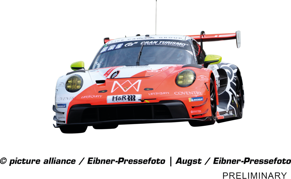 Porsche 911 GT3 R "Lionspeed GP  No.24" von Carrera