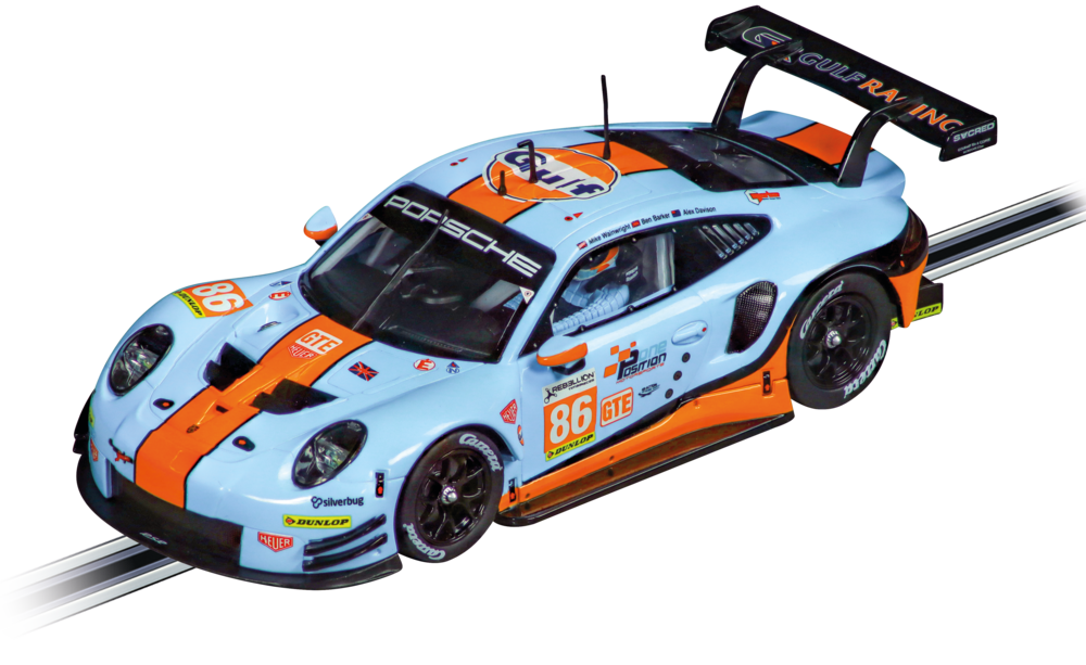 Porsche 911 RSR "Gulf Racing  Mike Wainwright  No.86"  Silverstone 2018 von Carrera