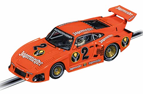 Carrera DIGITAL 132 Porsche Kremer 935 K3 "Jägermeister Racing Team, No.2" Auto für Autorennbahn Set für Erwachsene & Kinder ab 8 Jahren I Rennstrecken und lizenzierte Slotcars für drinnen I bis zu 6 Spieler von Carrera