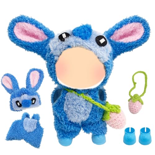 4 Stück Puppe Kleidung für 17cm Puppen, Blaue Puppe Outfit Zubehör enthalten 1 Kleidung 1 Hut 1 Schuhe 1 Anhänger, Keine Puppe 4 Stück Puppe Kleidung für 17cm Puppen, Blaue Puppe Outfit Zubehör enthalten 1 Kleidung 1 Hut 1 Schuhe 1 Anhänger, Keine Puppe von Carreuty