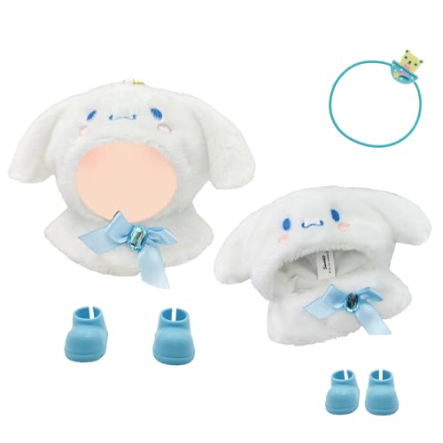 Kleidung für 17cm Puppen, Weiß Kutte Outfit für 17 cm Mini Plüschpuppe,Puppenkleidung Zubehör Geschenke für Mädchen DIY Kinder Geschenke (Enthält Keine Puppen) Kleidung für 17cm Puppen, Weiß Kutte Outfit für 17 cm Mini Plüschpuppe,Puppenkleidung Zubehör Geschenke für Mädchen DIY Kinder Geschenke (Enthält Keine Puppen) von Carreuty