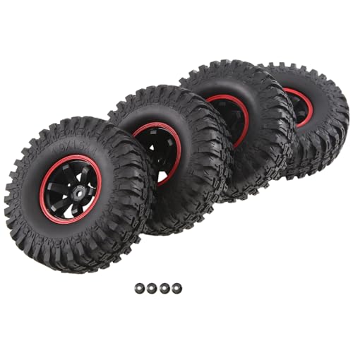 Carriere 115 mm Höhe, 12 mm Sechskant-RC-Truck- und -Reifen, Ersatzteile für Off-Road- im Maßstab 1:10, 4er-Set von Carriere