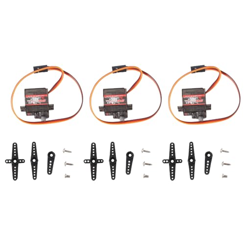 Carriere 3 Teile/Los 9G Digital Servomotor Hochgeschwindigkeitslenkung RC Servo Metallgetriebe Servo für 1/16 1/18 1/24 RC Auto Boot Hubschrauber von Carriere