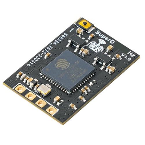 Carriere SuperD ELRS 868 MHz Diversity-Empfänger ExprsLRS RX 2T Antennen TCXO für RC FPV Long Range/Freestyle Drone von Carriere