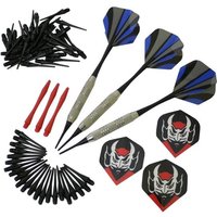 Carromco 89553 - Softdart Set L, 3 Softdarts + 100 Tips + 3 Flights von Carromco