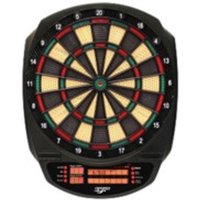 Carromco 92445 - Elektronisches Dartboard Striker-401, mit Adapter, 3-Loch Abstand von Carromco