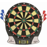 Carromco Elektronik Dartboard Score 301 inkl. 6 Softdarts und 20 Tips mit LCD Display von Carromco