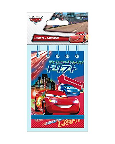 Cars Disney Notizbuch A7 mit Gummizug Elastica von Cars