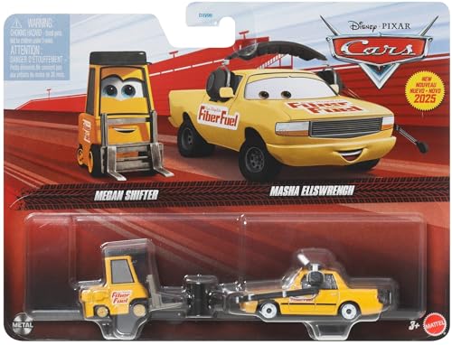 Cars Disney Pixar Pack 2 Autos aus Metall 1:55 – Megan Shifter & Masha Ellswrench Cars Disney Pixar Pack 2 Autos aus Metall 1:55 – Megan Shifter & Masha Ellswrench von Cars