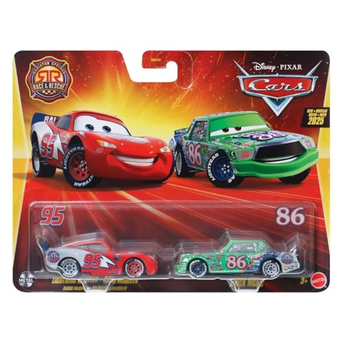 Cars Disney Pixar Pack 2 Autos aus Metall 1:55 – Radiator Springs Rally Race 200 Lightning McQueen & Chick Hicks Cars Disney Pixar Pack 2 Autos aus Metall 1:55 – Radiator Springs Rally Race 200 Lightning McQueen & Chick Hicks von Cars