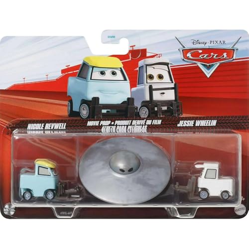 Cars Disney Pixar Pack 2 Metallautos 1:55 – Nicole Reywell & Movie Prop & Jessie Wheelin von Cars