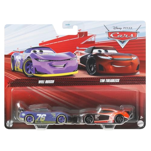 Cars Disney Pixar Pack 2 Metallautos 1:55 – Will Rusch & Tim Treadless von Cars